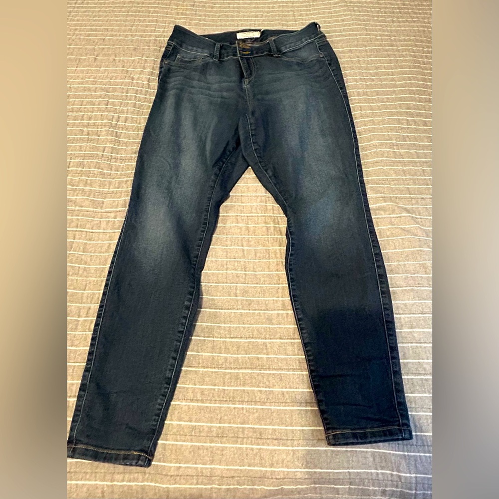 Torrid Denim Dark Wash Skinny Jeggings